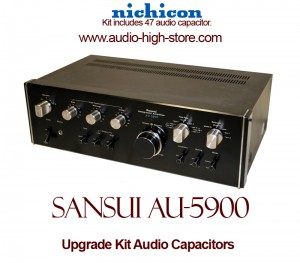 Sansui AU-5900 Upgrade Kit Audio Capacitors