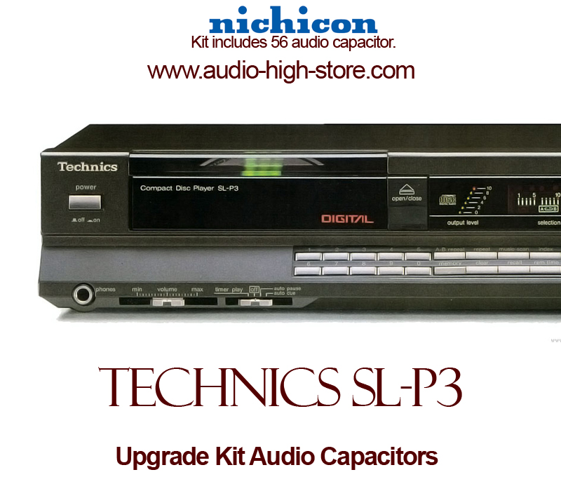 Technics SL-P3 Upgrade Kit Audio Capacitors