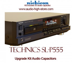 Technics SL-P555 Upgrade Kit Audio Capacitors