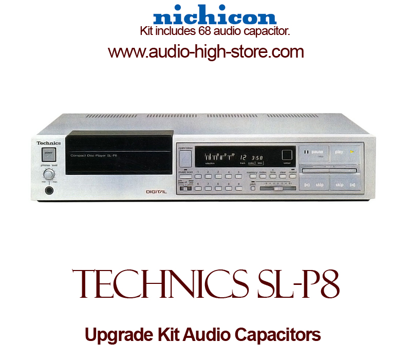 Technics SL-P8 Upgrade Kit Audio Capacitors