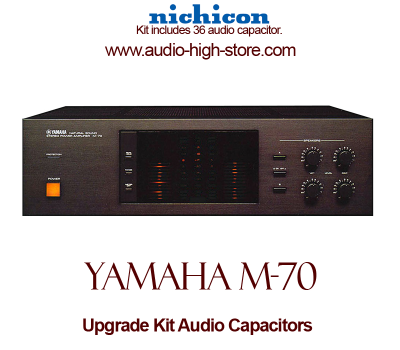 Yamaha M-70 Upgrade Kit Audio Capacitors
