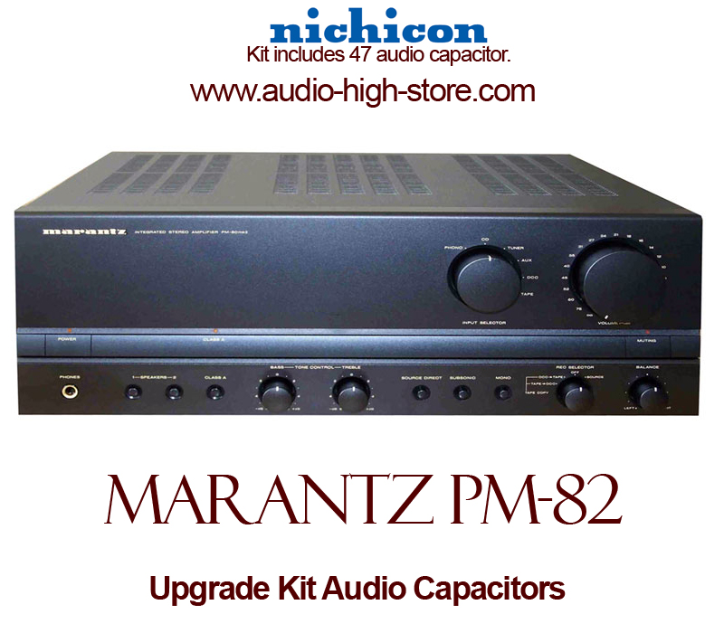Marantz PM-82 Upgrade Kit Audio Capacitors