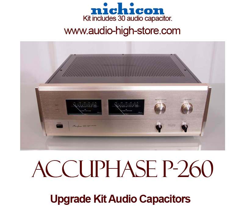 Accuphase P-260 Upgrade Kit Audio Capacitors