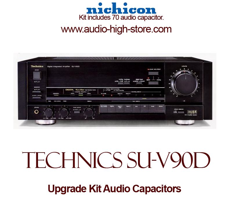 Technics SU-V90D Upgrade Kit Audio Capacitors