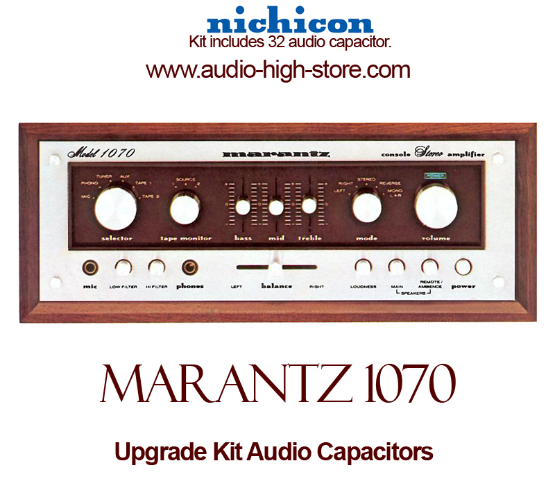 Marantz 1070 Upgrade Kit Audio Capacitors