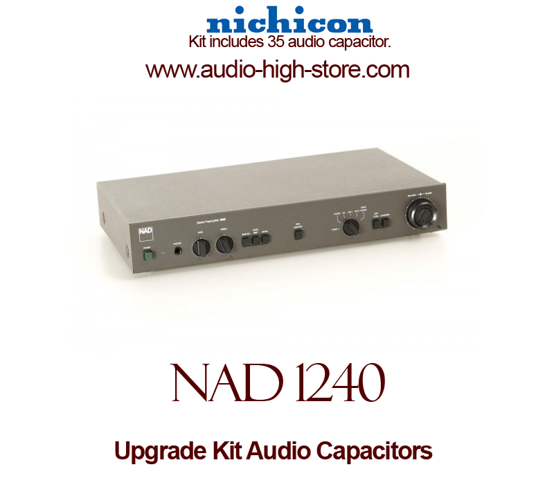 NAD 1240 Upgrade Kit Audio Capacitors