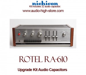 Rotel RA-610 Upgrade Kit Audio Capacitors