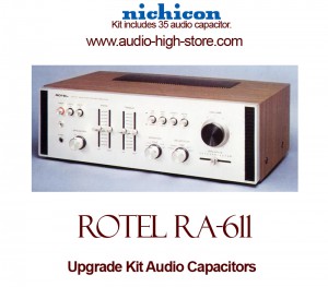 Rotel RA-611 Upgrade Kit Audio Capacitors