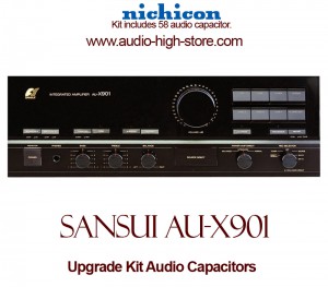 Sansui AU-X901 Upgrade Kit Audio Capacitors