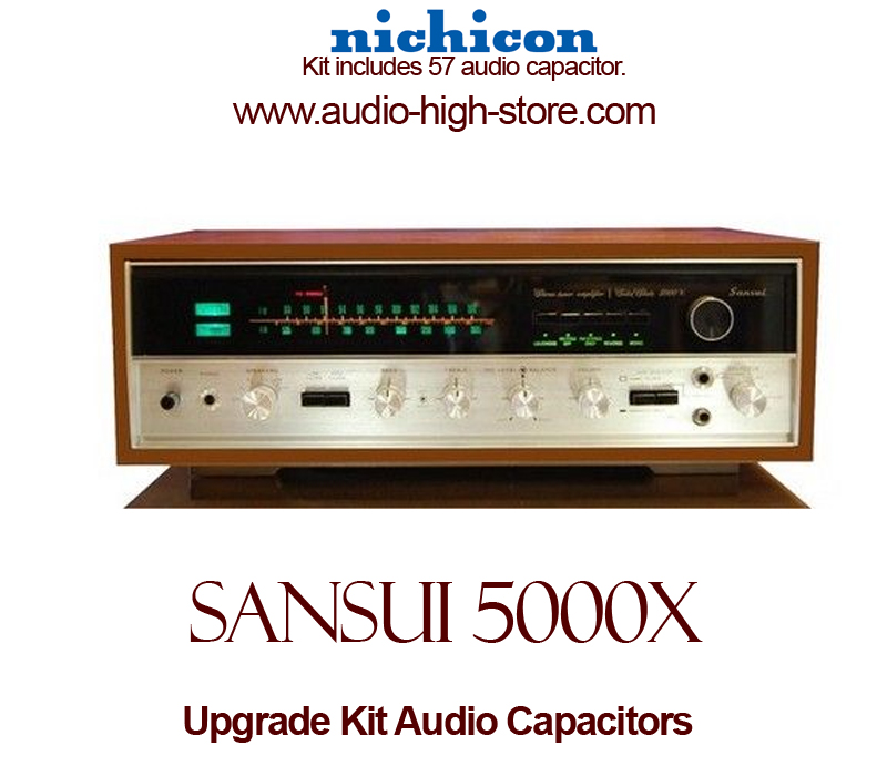 Sansui 5000X Upgrade Kit Audio Capacitors