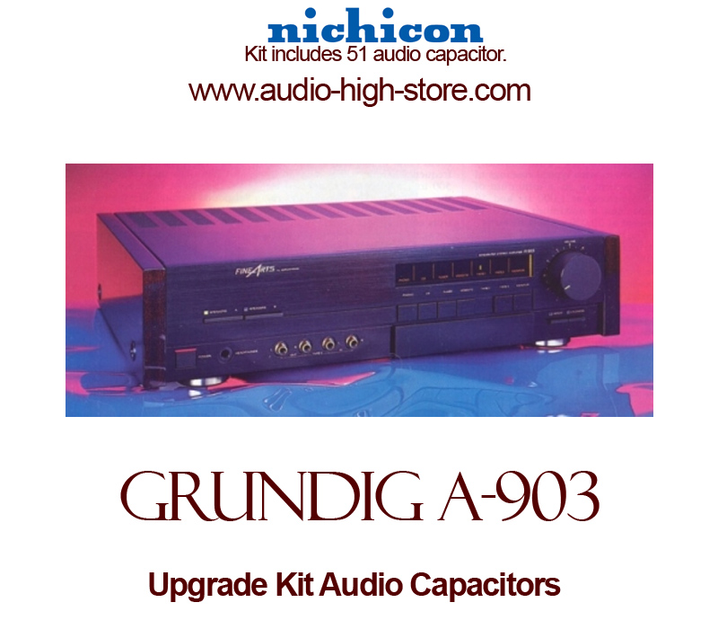 Grundig A-903 Upgrade Kit Audio Capacitors