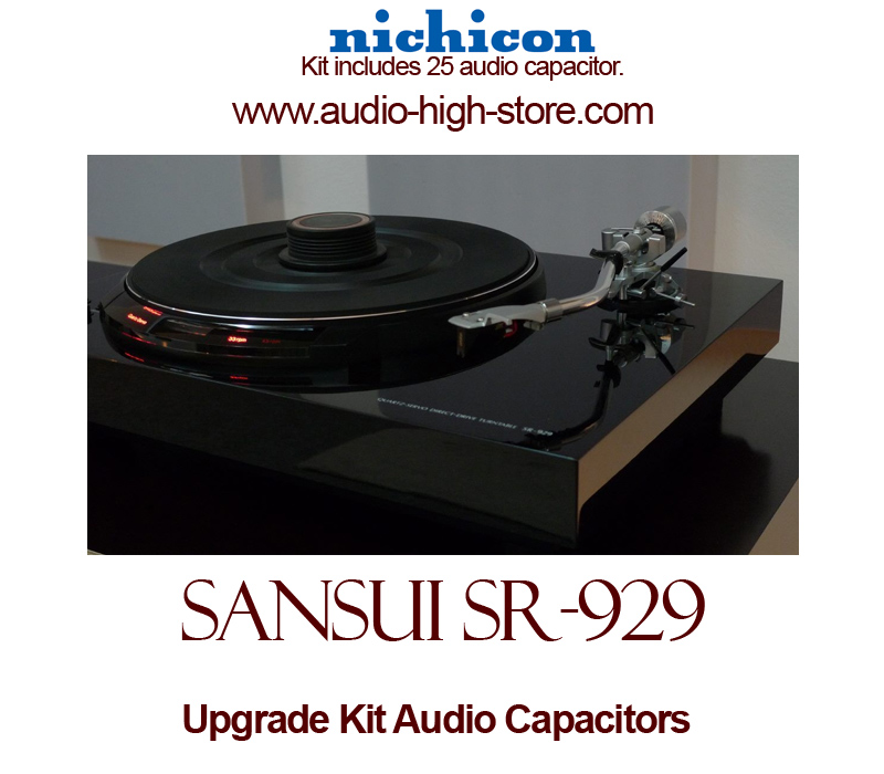 Sansui SR-929 Upgrade Kit Audio Capacitors