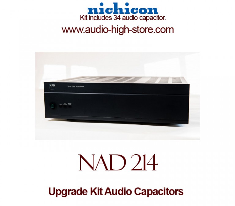 NAD 214 Upgrade Kit Audio Capacitors