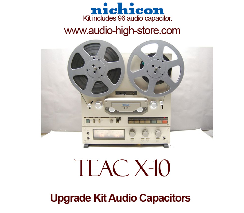 TEAC X-10 Upgrade Kit Audio Capacitors
