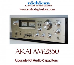 Akai AM-2850 Upgrade Kit Audio Capacitors