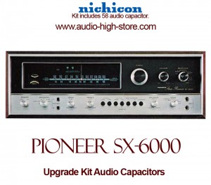 Pioneer SX-6000 Upgrade Kit Audio Capacitors