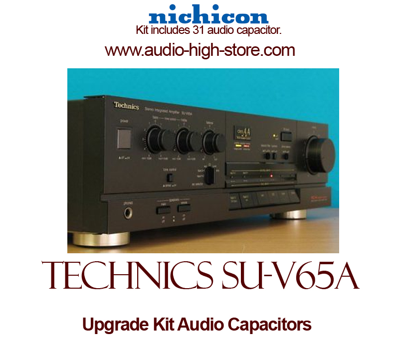 Technics SU-V65A Upgrade Kit Audio Capacitors