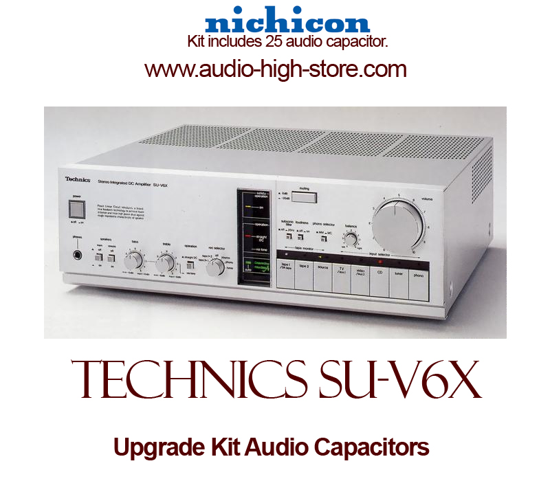 Technics SU-V6X Upgrade Kit Audio Capacitors