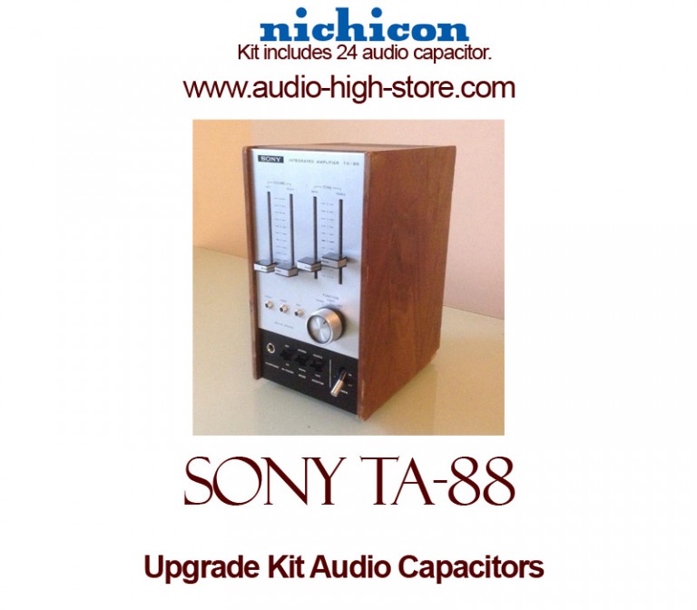 Sony TA-88 Upgrade Kit Audio Capacitors