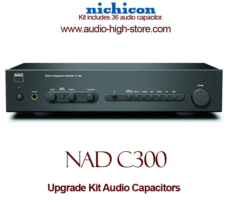 NAD C300 Upgrade Kit Audio Capacitors