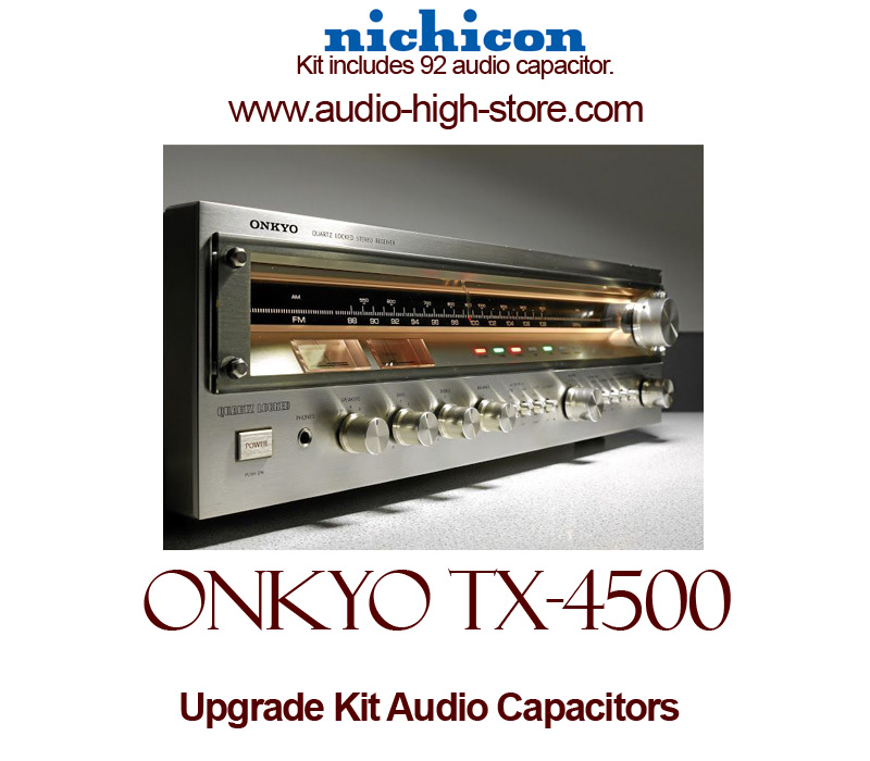 Onkyo TX-4500 Upgrade Kit Audio Capacitors