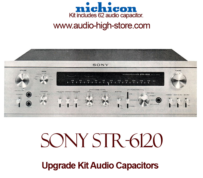 Sony STR-6120 Upgrade Kit Audio Capacitors