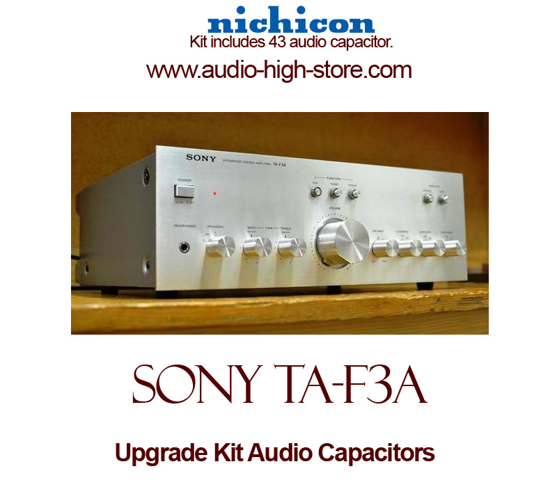 Sony TA-F3A Upgrade Kit Audio Capacitors