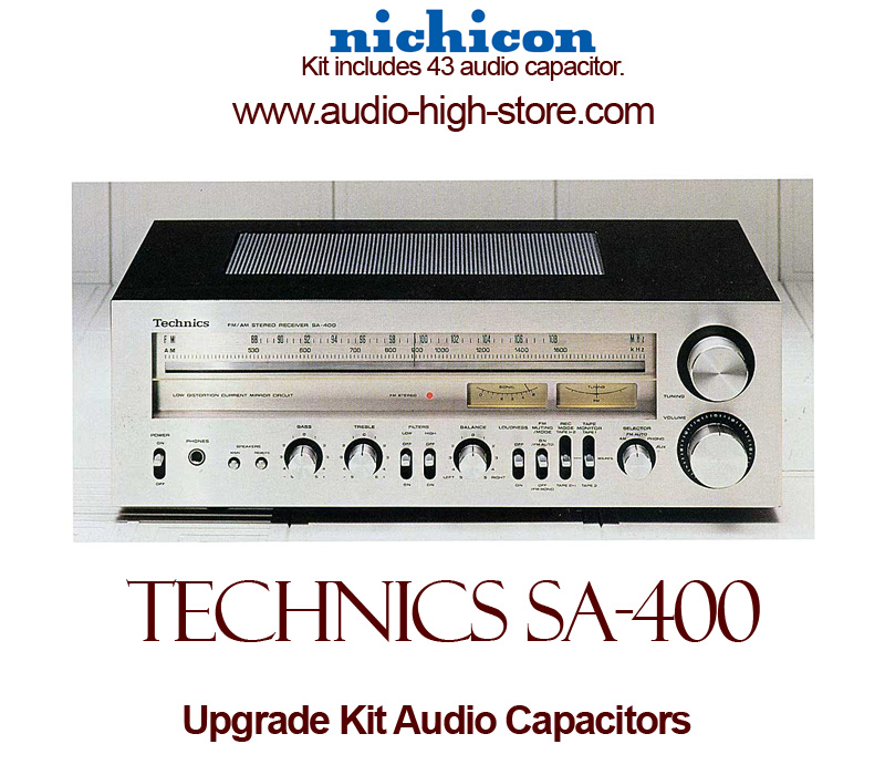 Technics SA-400 Upgrade Kit Audio Capacitors