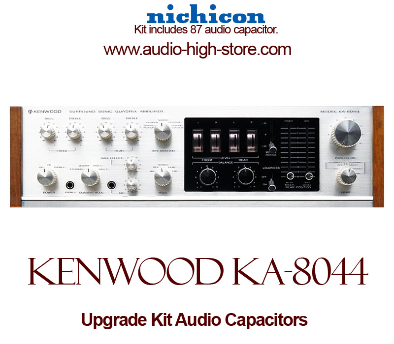 Kenwood KA-8044 Upgrade Kit Audio Capacitors