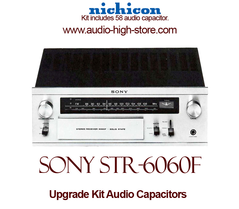 Sony STR-6060F Upgrade Kit Audio Capacitors