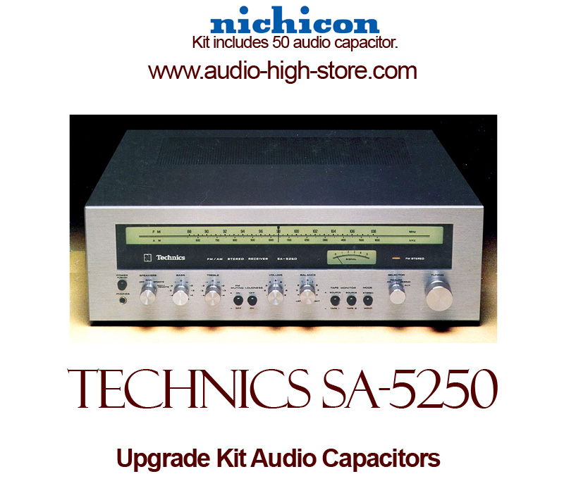 Technics SA-5250 Upgrade Kit Audio Capacitors