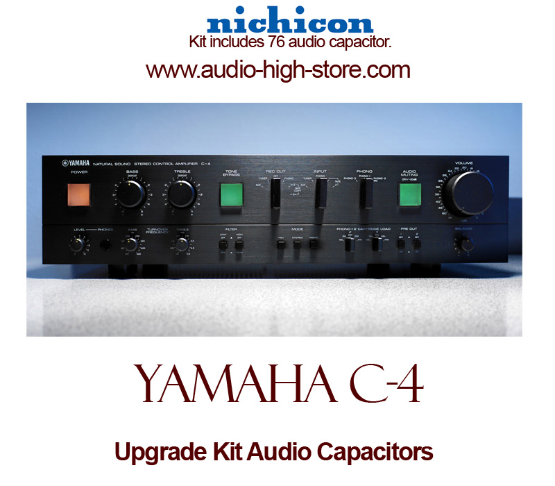 Yamaha C-4 Upgrade Kit Audio Capacitors