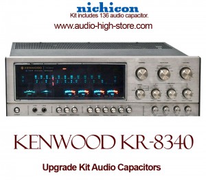 Kenwood KR-8340 Upgrade Kit Audio Capacitors