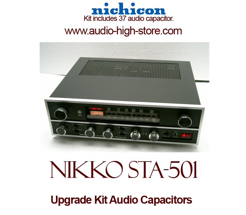 Nikko STA-501 Upgrade Kit Audio Capacitors