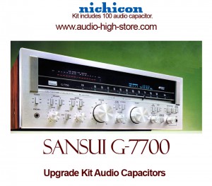 Sansui G-7700 Upgrade Kit Audio Capacitors