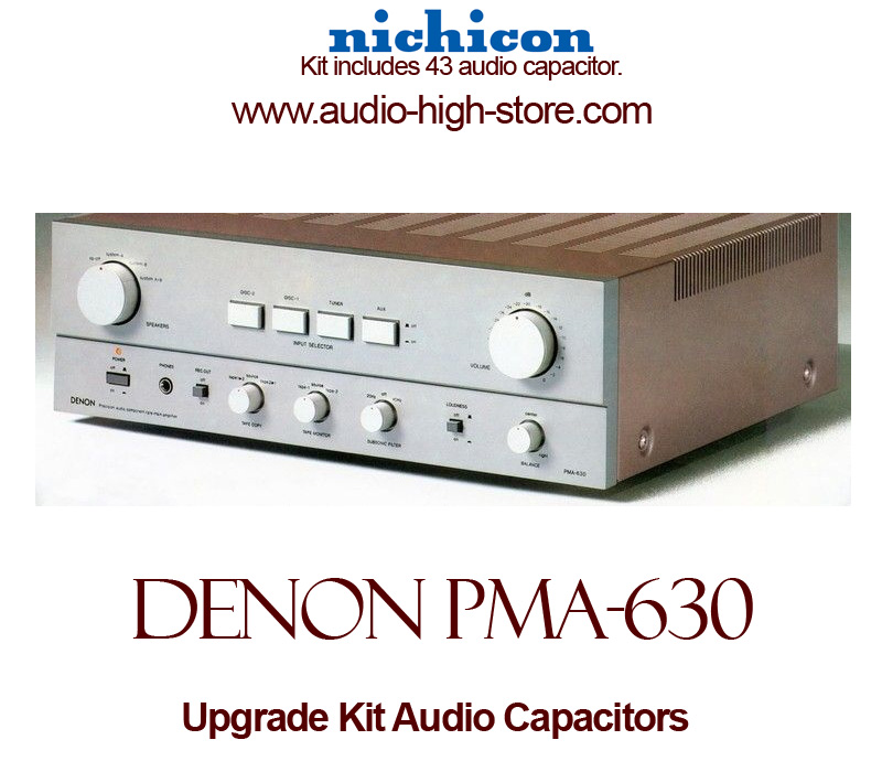 Denon PMA-630 Upgrade Kit Audio Capacitors
