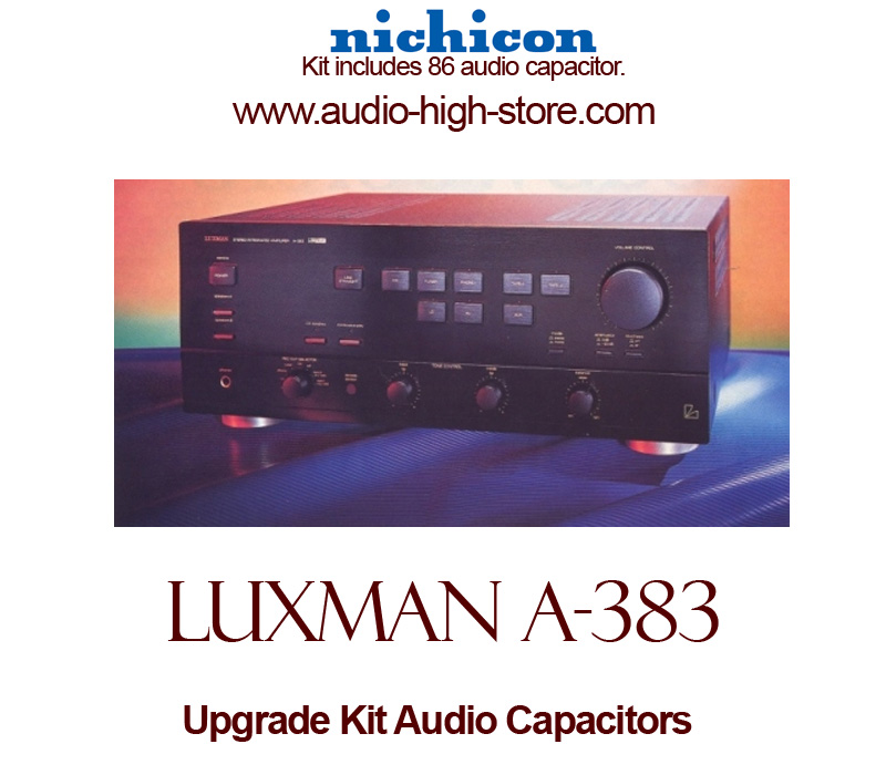 Luxman A-383 Upgrade Kit Audio Capacitors