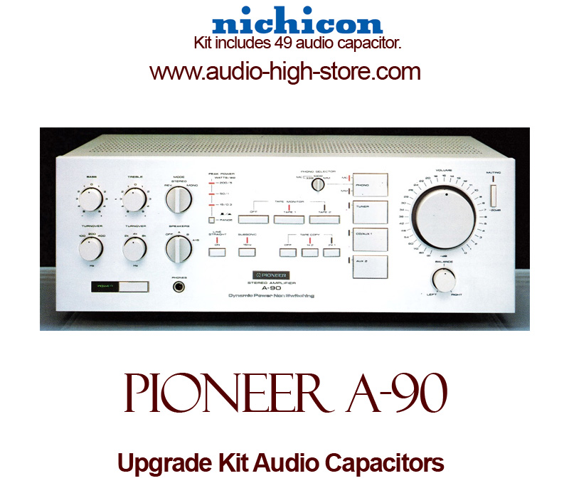 Pioneer A-90 Upgrade Kit Audio Capacitors