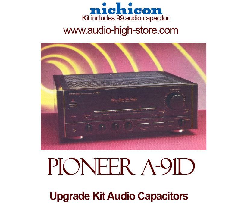 Pioneer A-91D Upgrade Kit Audio Capacitors