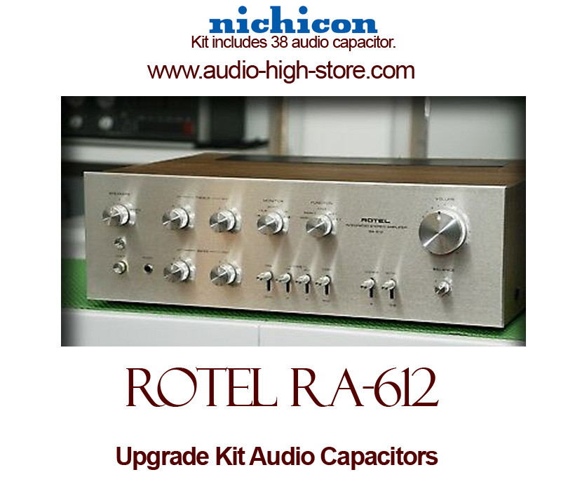 Rotel RA-612 Upgrade Kit Audio Capacitors