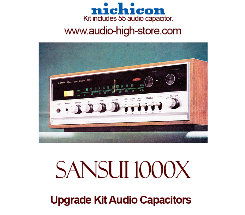 Sansui 1000X Upgrade Kit Audio Capacitors