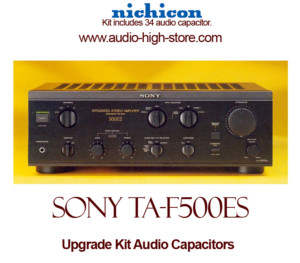 Sony TA-F500ES Upgrade Kit Audio Capacitors