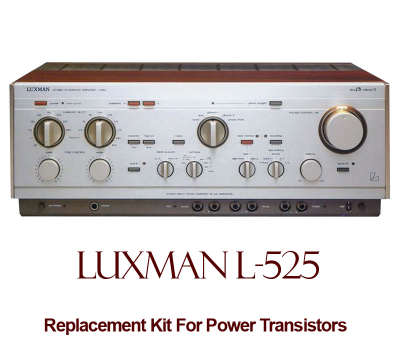 Luxman L-525 Replacement Kit Transistors