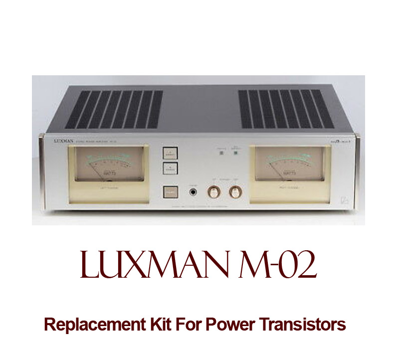 Luxman M-02 Replacement Kit Transistors