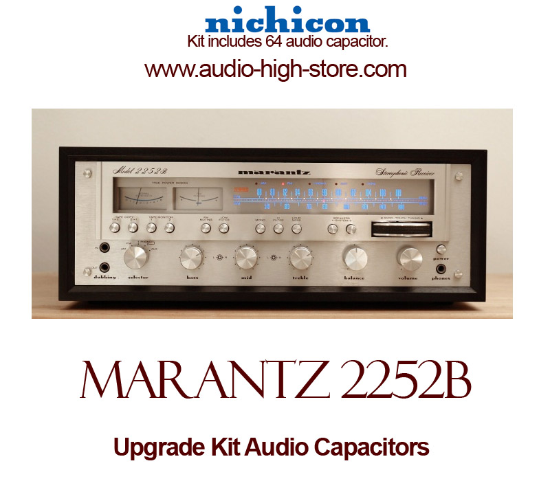 Marantz 2252B Upgrade Kit Audio Capacitors