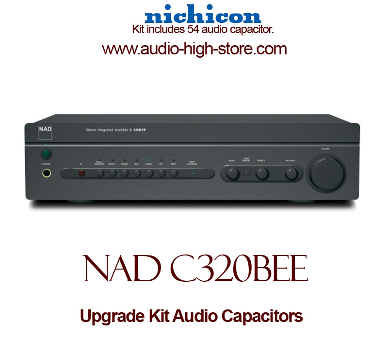 NAD C320BEE Upgrade Kit Audio Capacitors