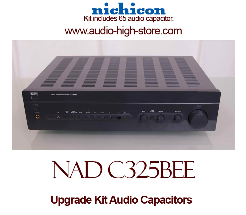 NAD C325BEE Upgrade Kit Audio Capacitors