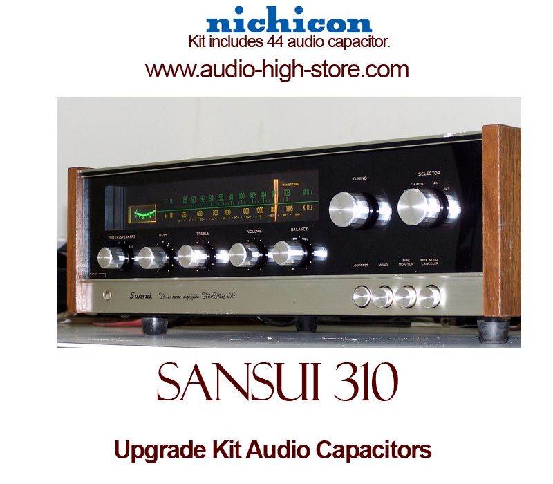 Sansui 310 Upgrade Kit Audio Capacitors