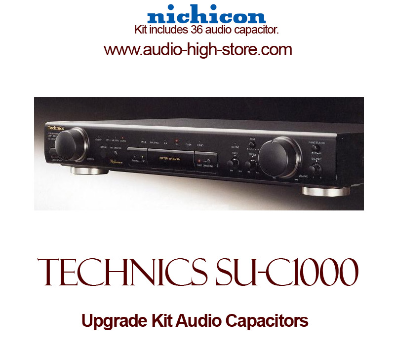 Technics SU-C1000 Upgrade Kit Audio Capacitors