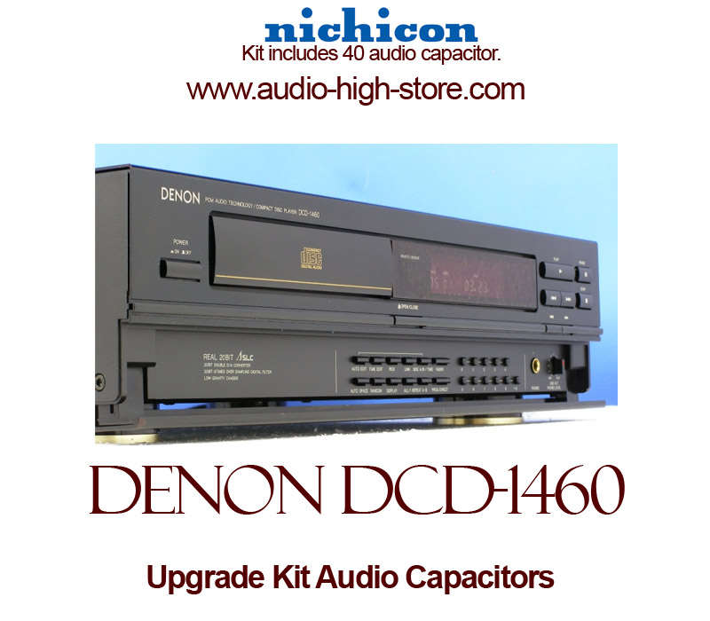 Denon DCD-1460 Upgrade Kit Audio Capacitors